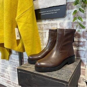 Franco Sarto Brown Ankle Boots women’s size 10